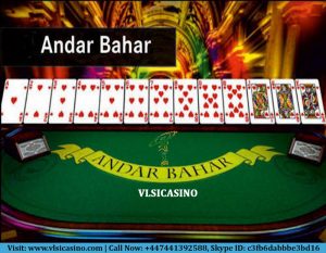 Andar Bahar also known as Katti is a traditional Indian betting game. Vlsicasino offers you with a c