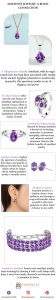 A Glimpse into Royalty Amethyst, with its regal purple hue, has long been associated with royalty. F