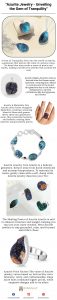 A Gem of Tranquility Dive into the world of Azurite, a gemstone that mirrors the calm of a serene oc