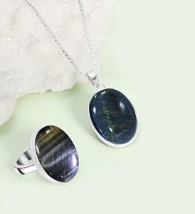 The Magic of Blue Tiger Eye Jewelry The naturally occurring Blue Tiger Eye Jewelry is also referred 
