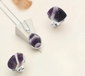 Amethyst Lace Agate: Where Delicate Patterns Meet Purple Grace The tale of this beautiful gemstone i