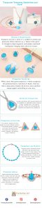 Turquoise jewelry effortlessly blends with both casual and formal attire, adding a touch of earthy e