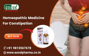 Are you struggling with acute or chronic constipation problems? Don’t worry, Homeopathy offers